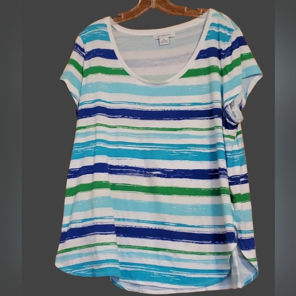 Stripped Liz Claiborne
